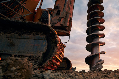 CNC machining of mining and drilling parts