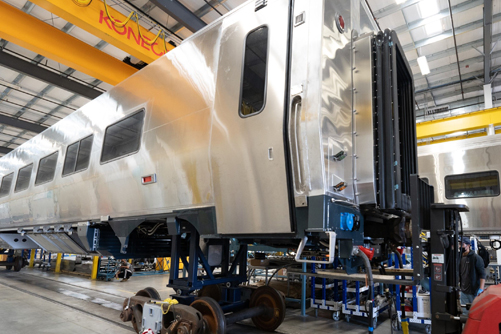 CNC machining of transport parts